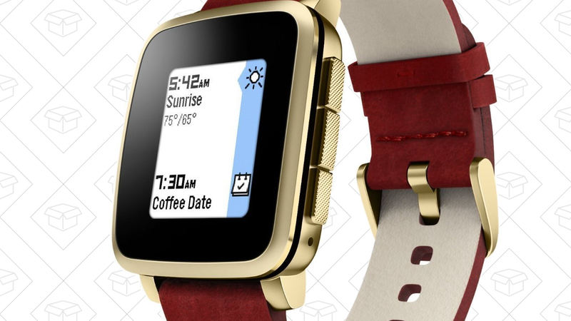 Pebble Time Steel, $100